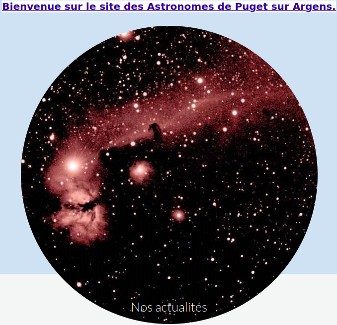 logo astronomie