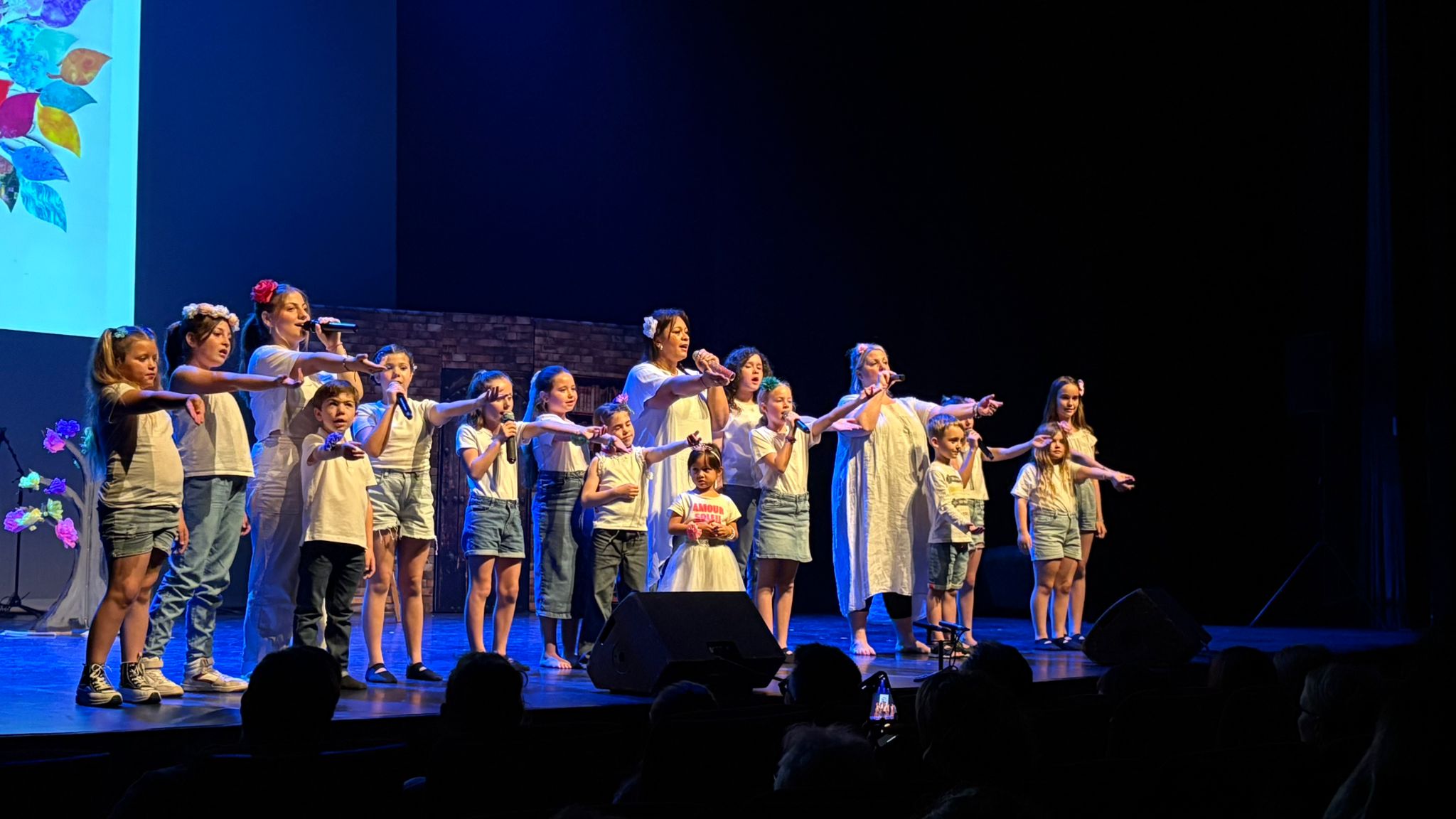 groupe enfant adultes
