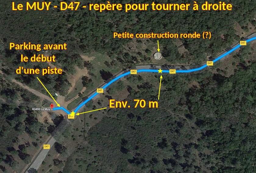 Acces Le MUY D47 3 Repere petite construction ronde