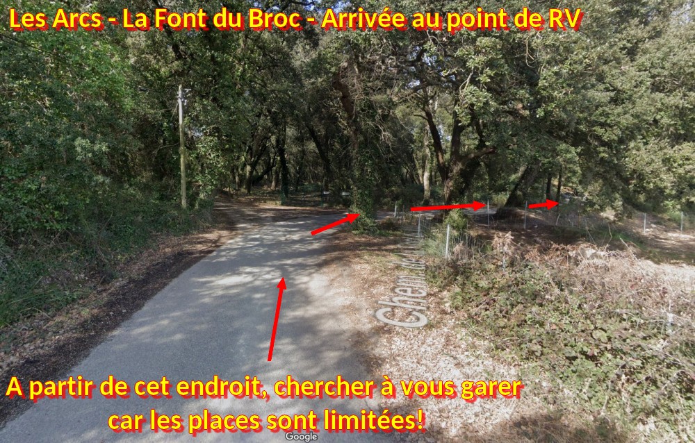 Acces Les Arcs Font du Broc 5 Arrivee sur point de RV