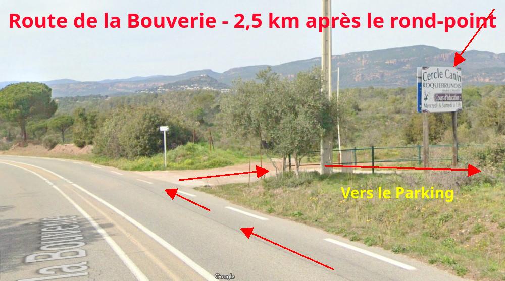 Acces ROQUEBRUNE Cercle canin 3