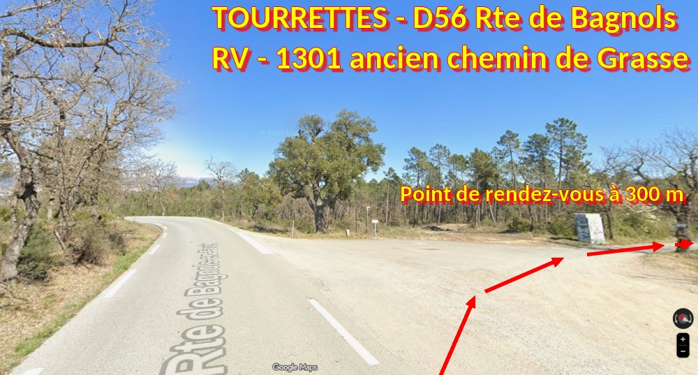 Acces TOURRETTES D56 1301 anc ch de Grasse 7 anc ch de Grasse