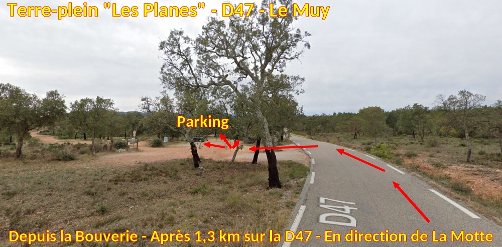 LE MUY D47 Les PLanes 2 Arrivee sur les planes